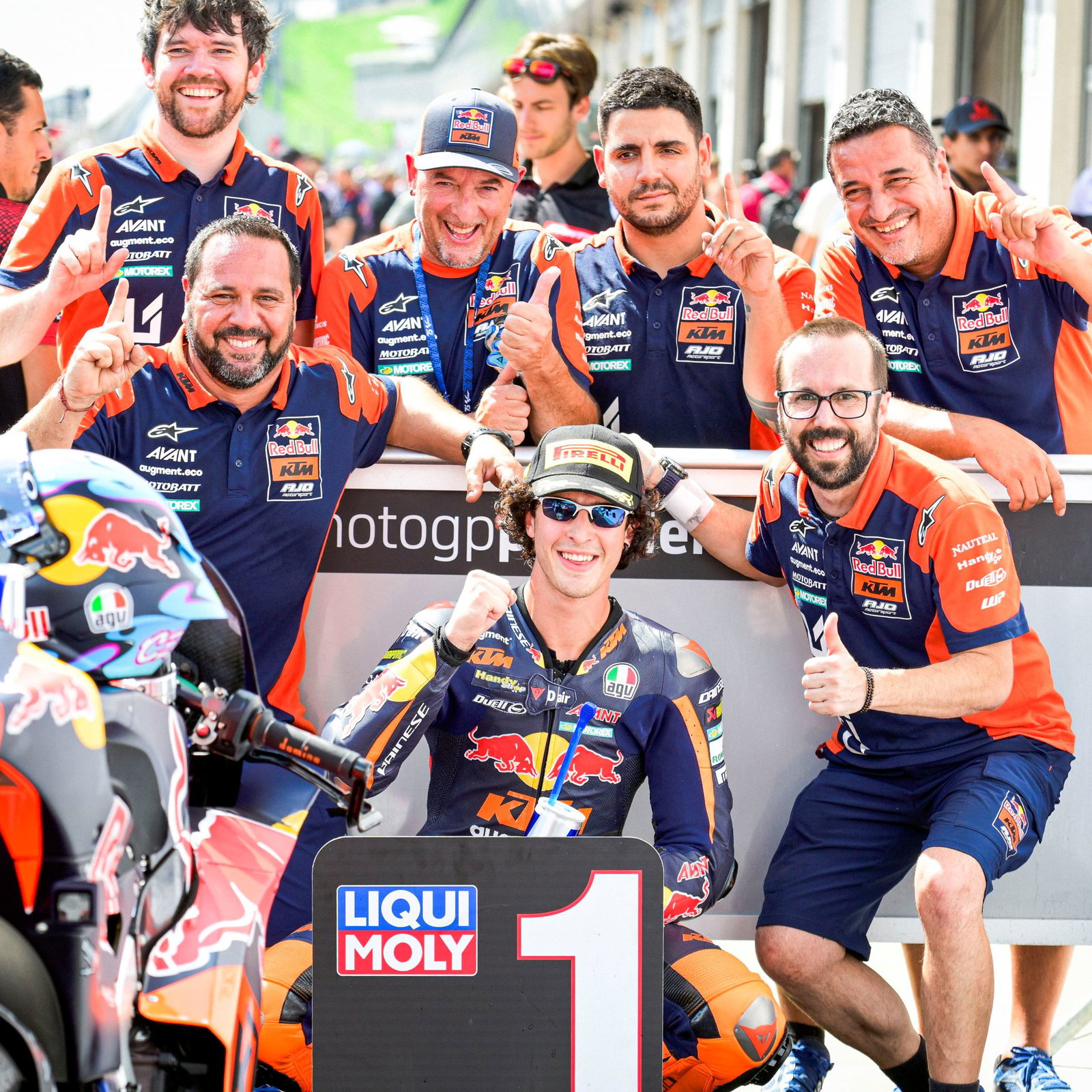 Celestino Vietti, pole ,Austria, Moto2, 17 August 2024